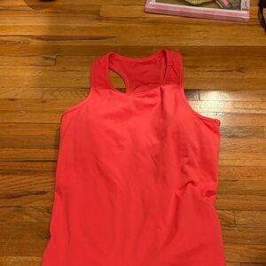 Hurley Women's  dark coral Tank Top
